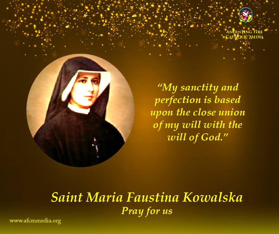 Catholic Saints - Saint Maria Faustina Kowalska